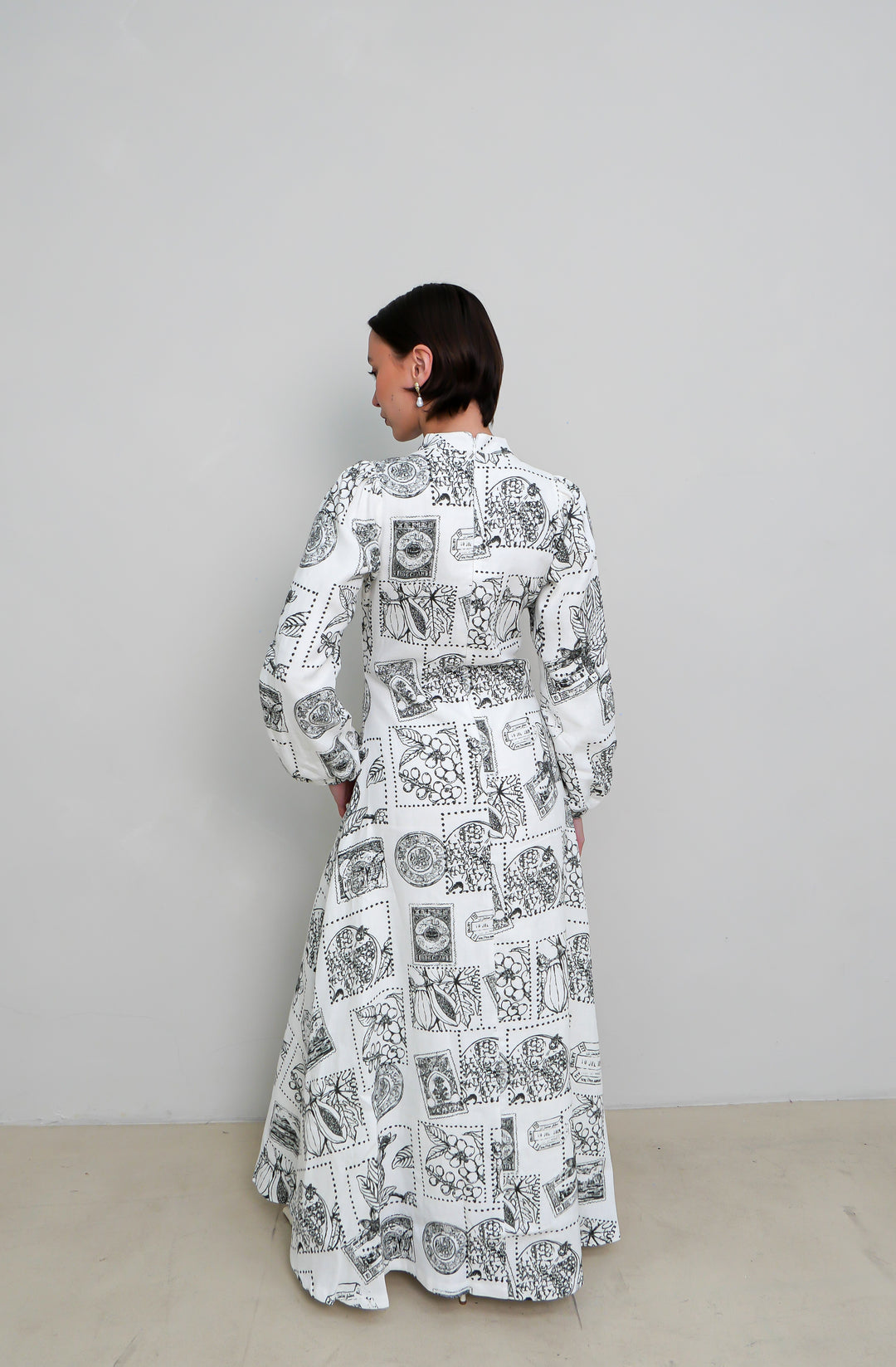 Postage Linen Dress