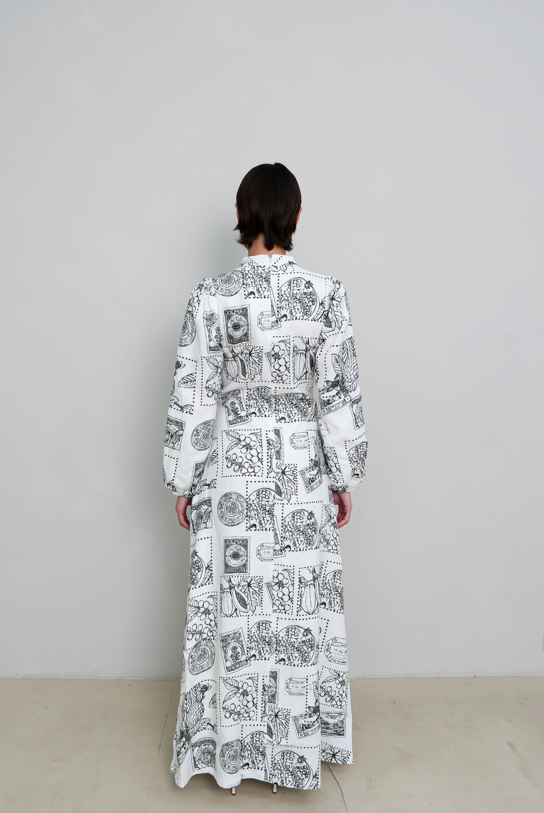 Postage Linen Dress