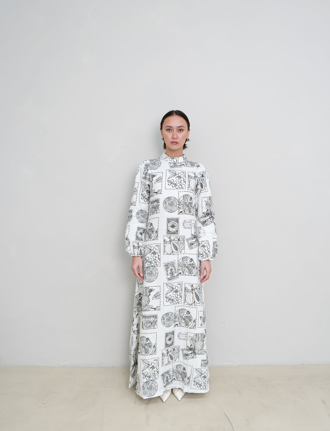 Postage Linen Dress