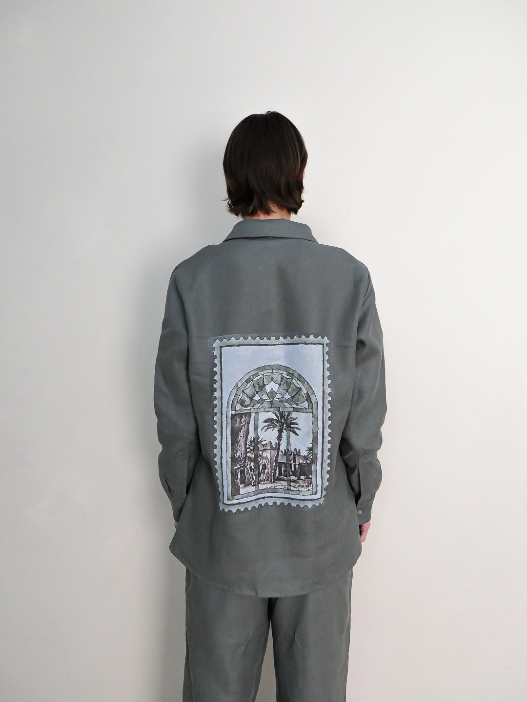 Qamariya Linen Co-ord Set